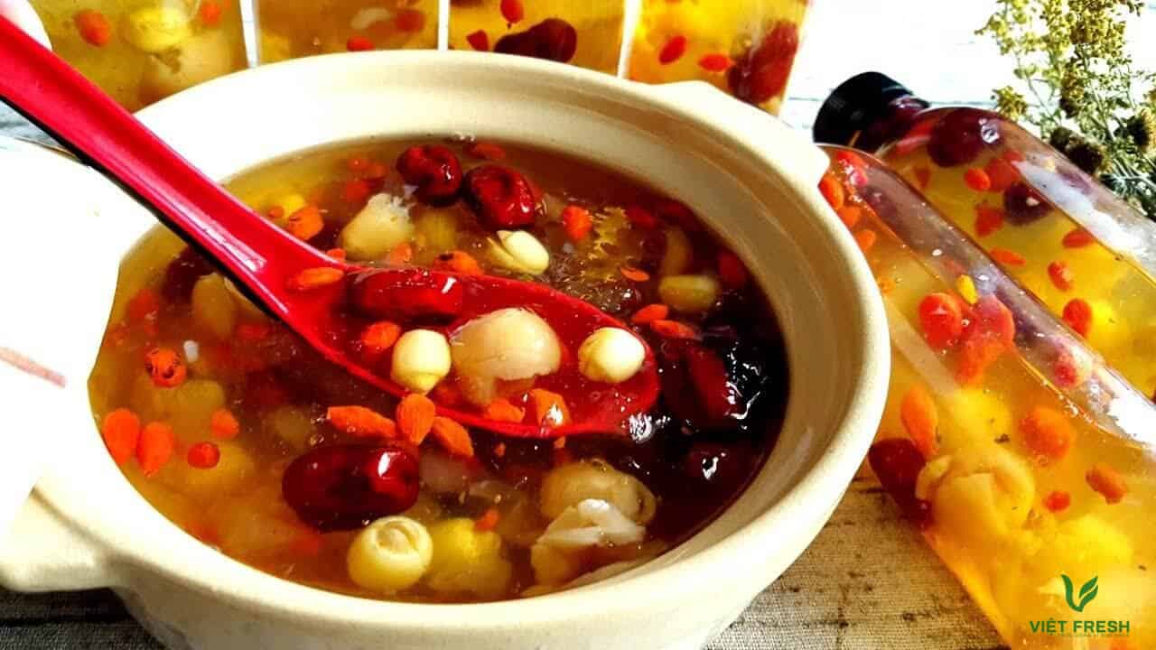 Công thức nấu chè dưỡng nhan 