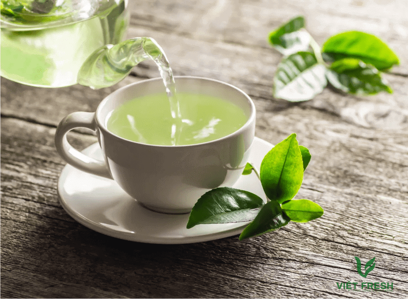 nước trà xanh và công dụng