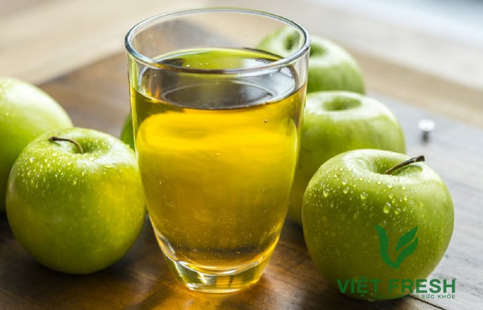 Trà táo giảm cân có công dụng làm sạch gan